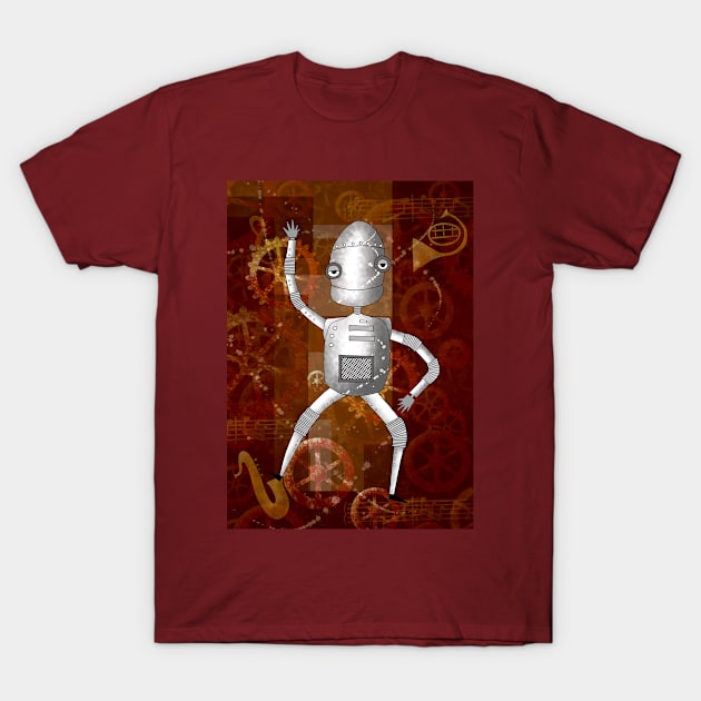 Dancing Robot T-Shirt by Scratch